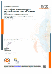 Iso9001 Certificaat Xemex