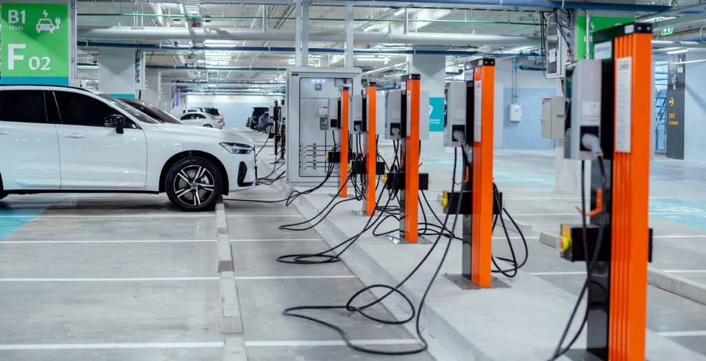 EV laadstation in Parkeergarages