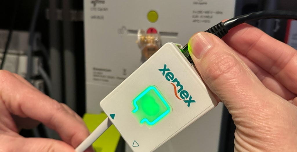 Smart Connect P1 dongle op slimme meter voor load balancing laadpaal